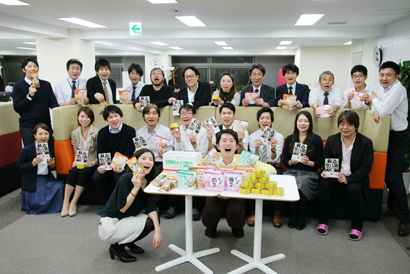 社員向けサバ缶＆防災食勉強会